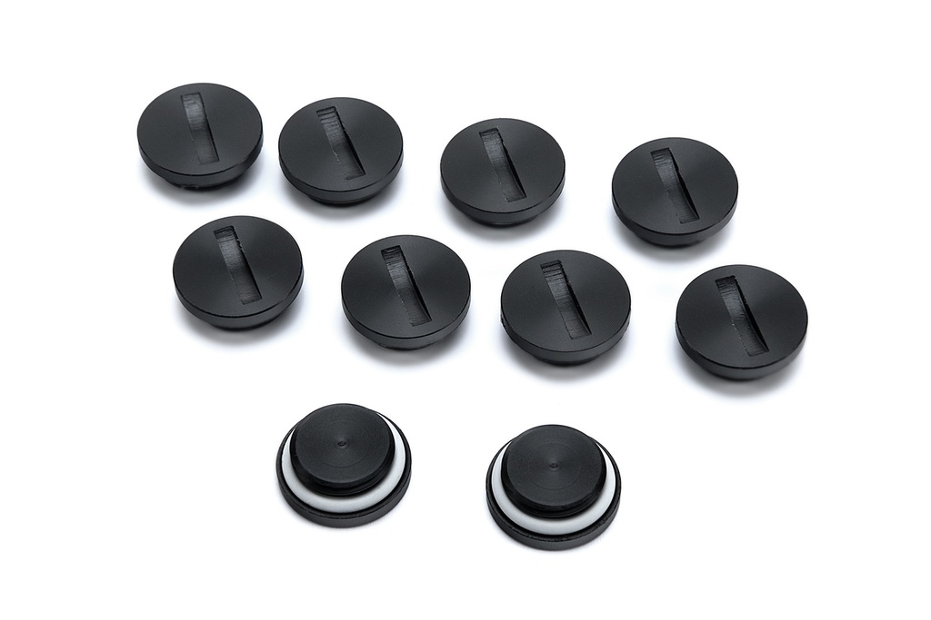 EK-PLUG G1/4 Acetal - Black (10 pack)