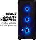 Corsair Carbide Series SPEC-DELTA RGB Mid-Tower ATX Gaming Case, Tempered Glass