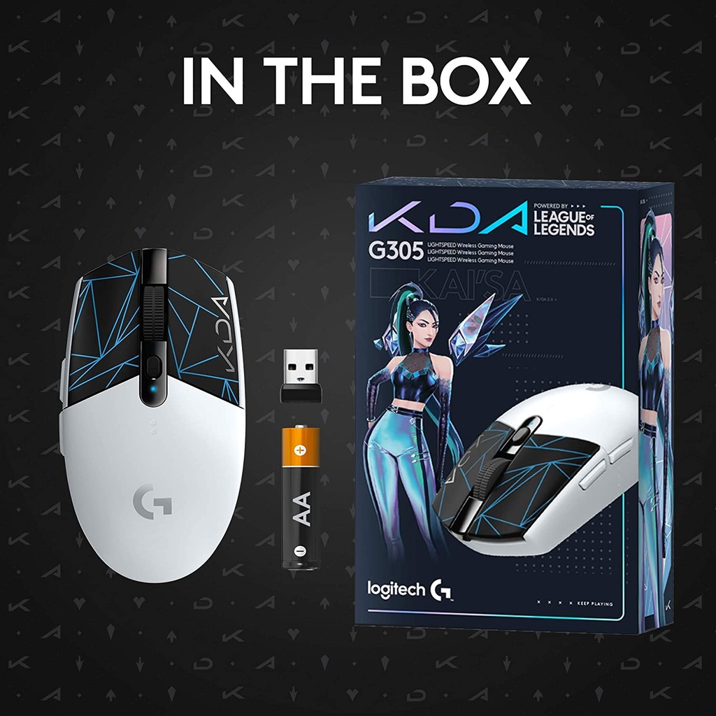 Logitech G305 K/DA LIGHTSPEED Wireless Mouse