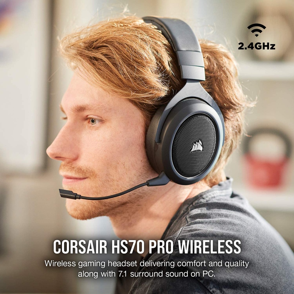 Corsair HS70 Pro Wireless - 7.1 Surround Sound