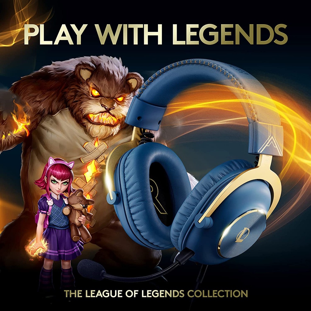 Logitech G PRO X - DTS 7.1 League of Legends Edition