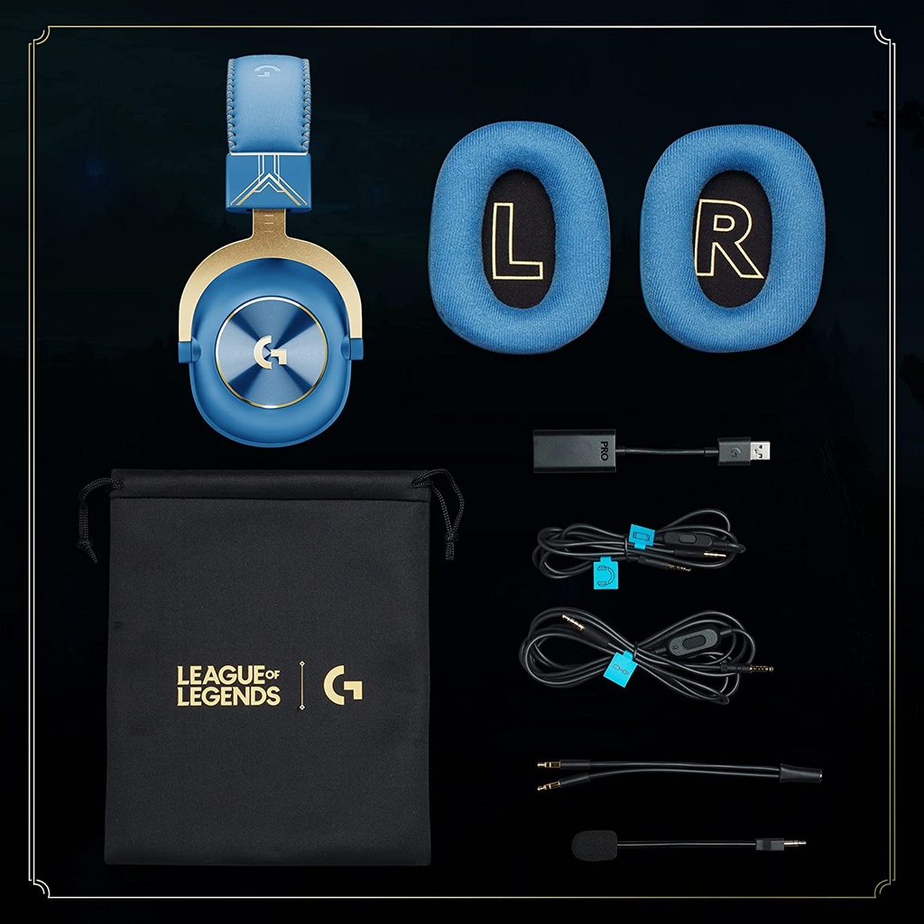 Logitech G PRO X - DTS 7.1 League of Legends Edition