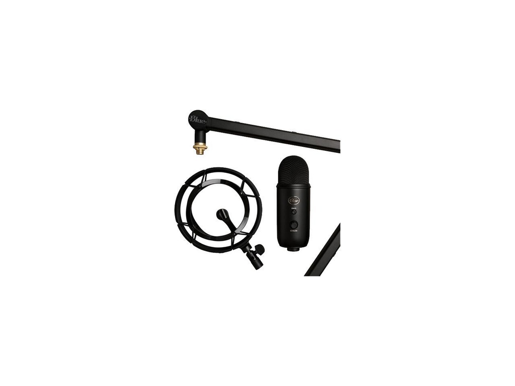 Blue Yeticaster Professional Broadcast Bundle with Yeti USB Microphone