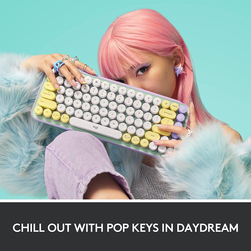 Logitech POP Keys Mechanical Wireless Keyboard