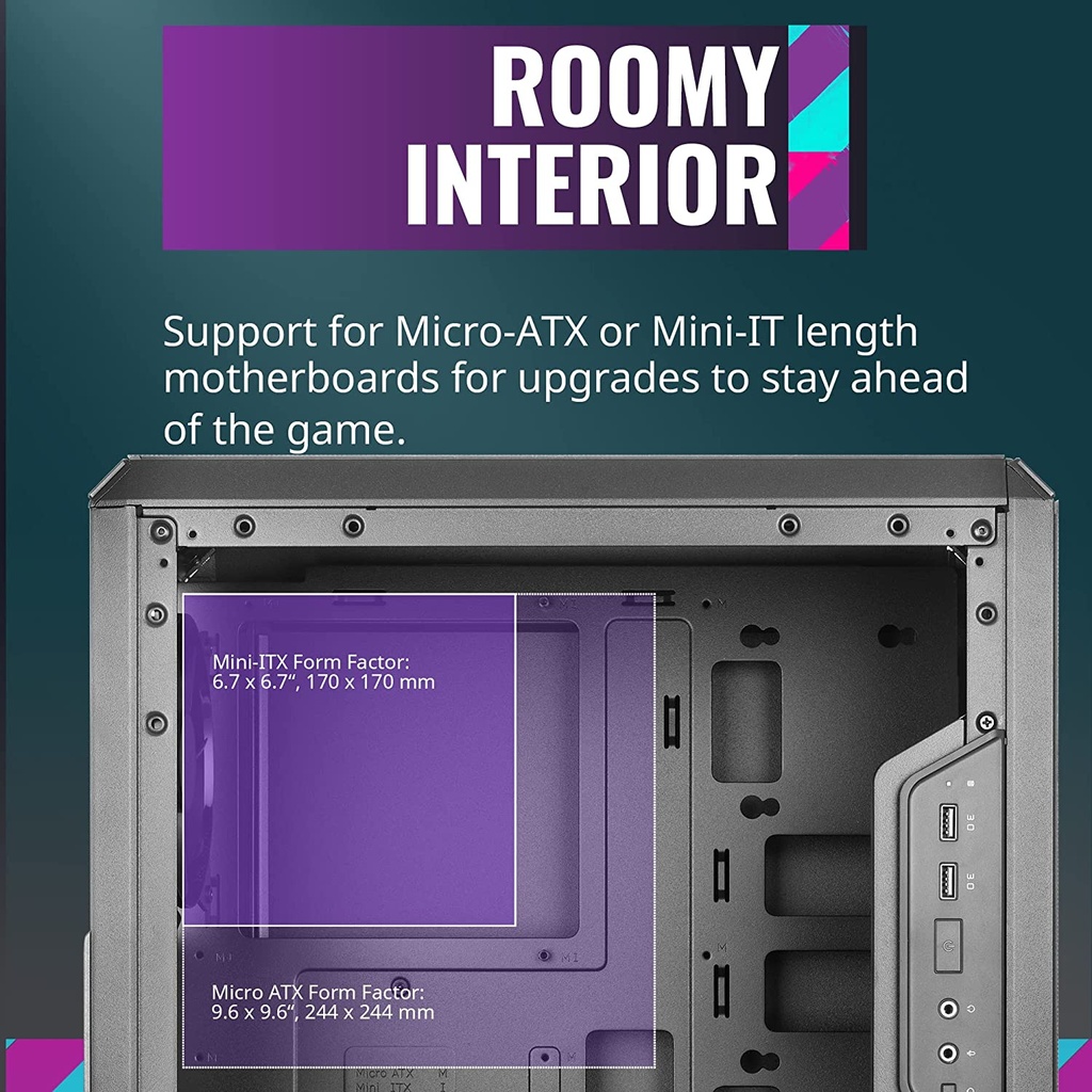 Cooler Master MasterBox Q300L | MATX Tower