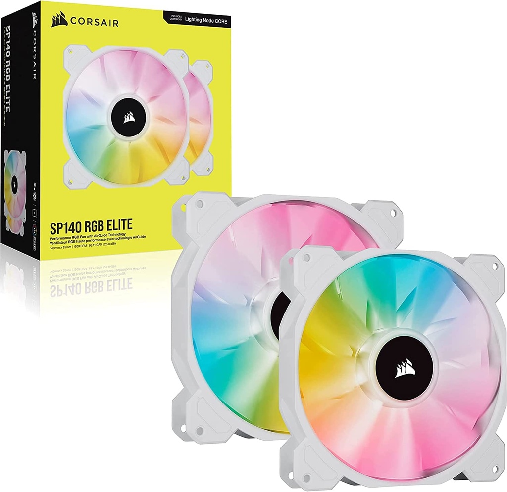 CORSAIR iCUE SP140 RGB Elite Dual Pack