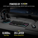 CORSAIR K70 RGB TKL | CHAMPION SERIES Tenkeyless Mechanical Gaming Keyboard | CHERRY MX SPEED