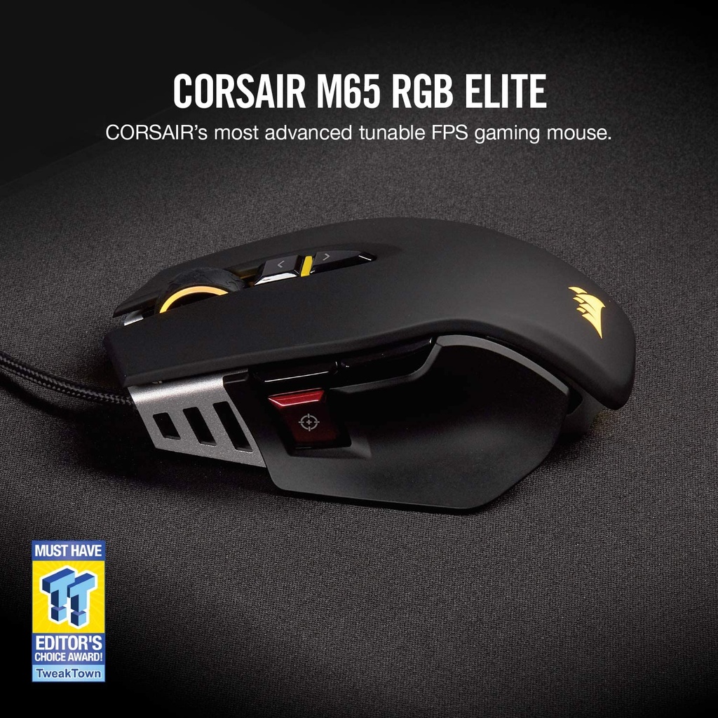 Corsair M65 RGB Elite - Black