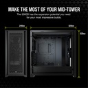 Corsair 5000D Airflow Tempered Glass Mid-Tower | Black
