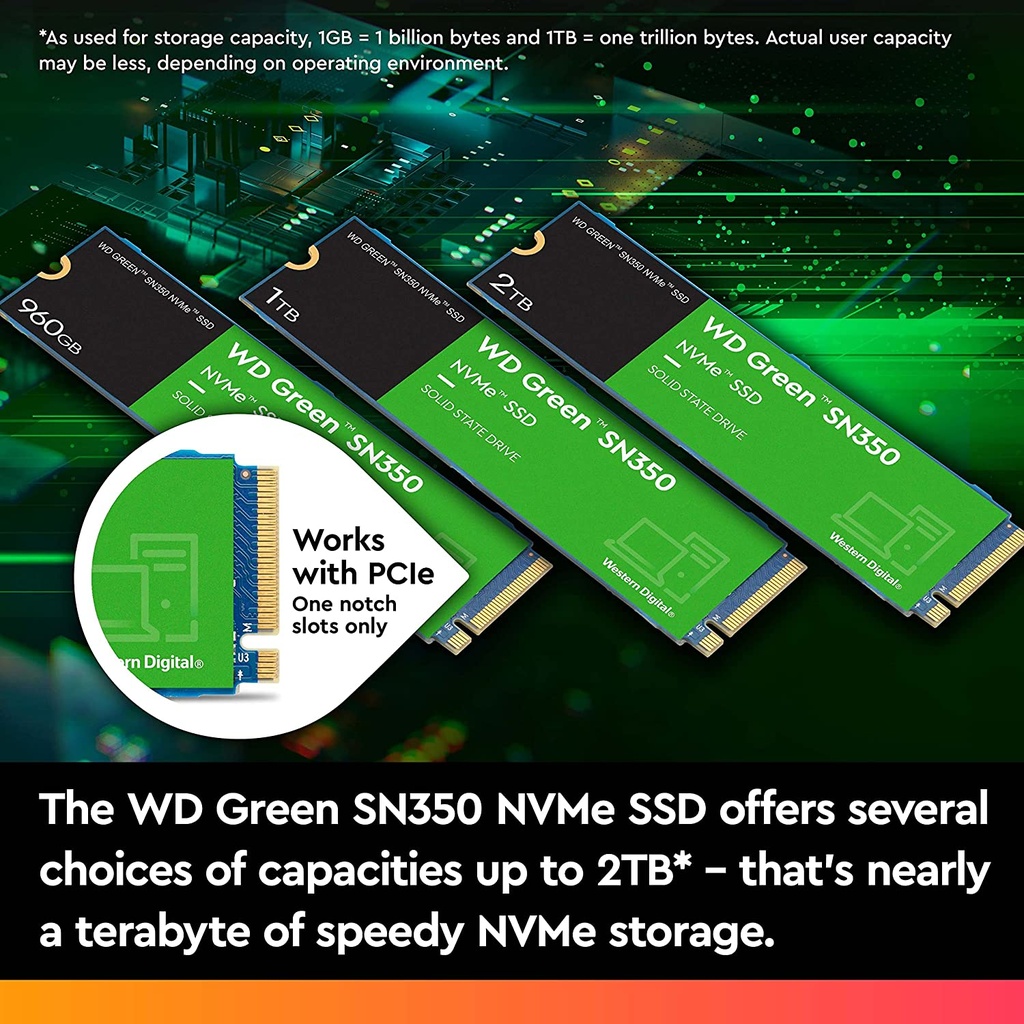 Western Digital 480GB WD Green SN350