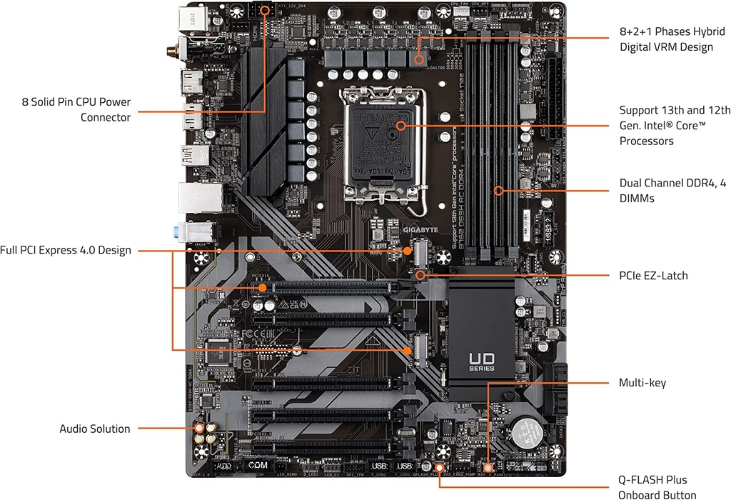 B760 DS3H AC DDR4 (rev. 1.0)