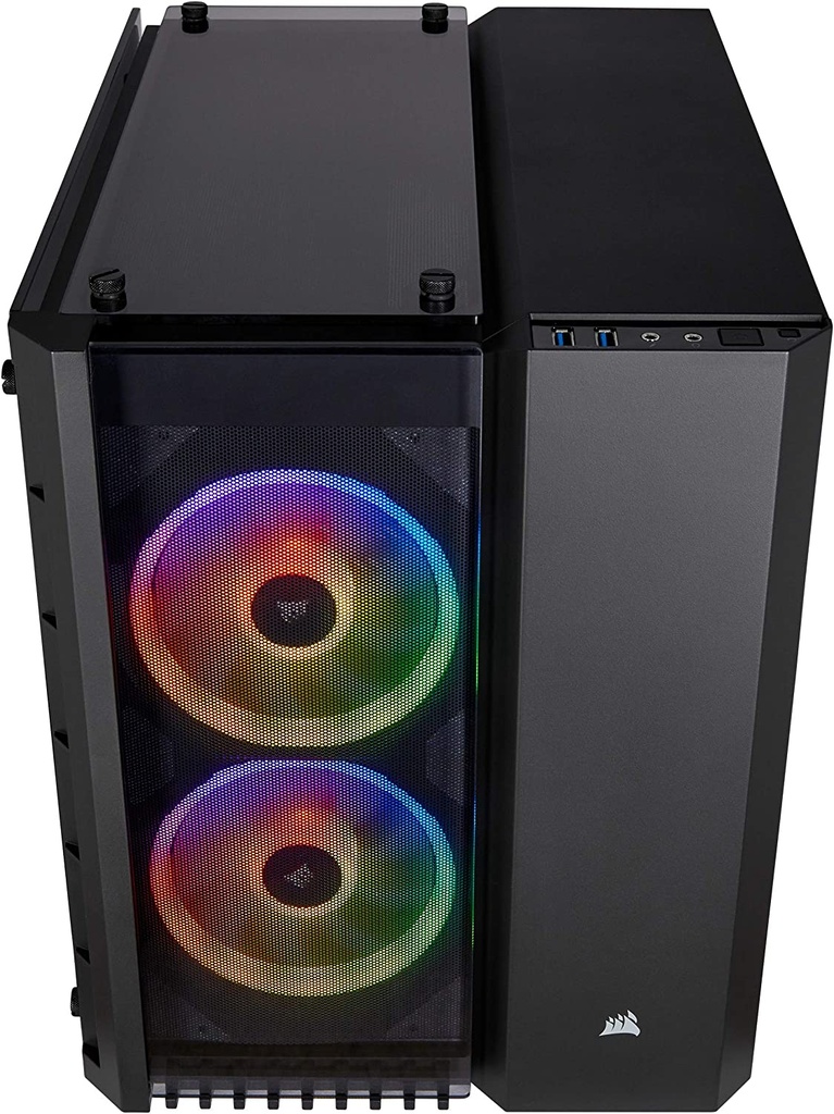 Crystal Series 280X RGB Tempered Glass Micro ATX Case | Black