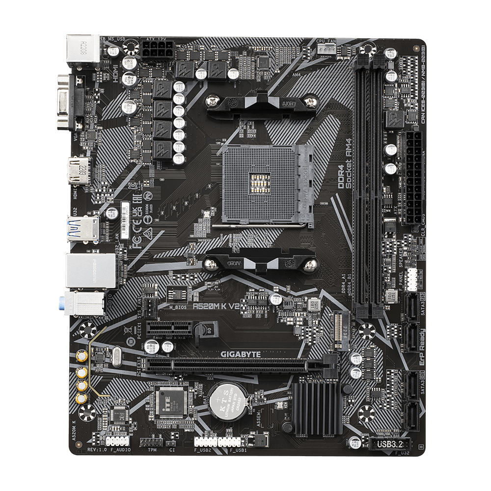 GIGABYTE A520M K V2 AM4
