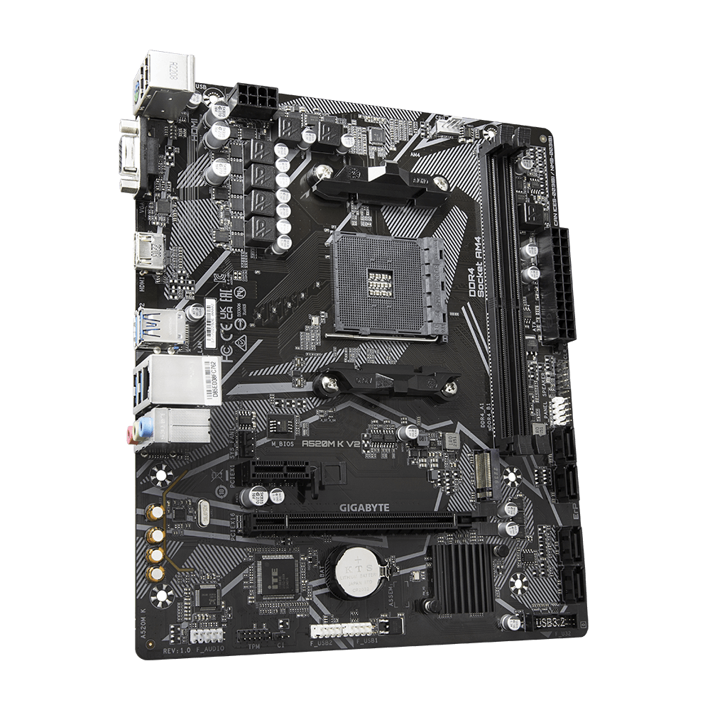 GIGABYTE A520M K V2 AM4
