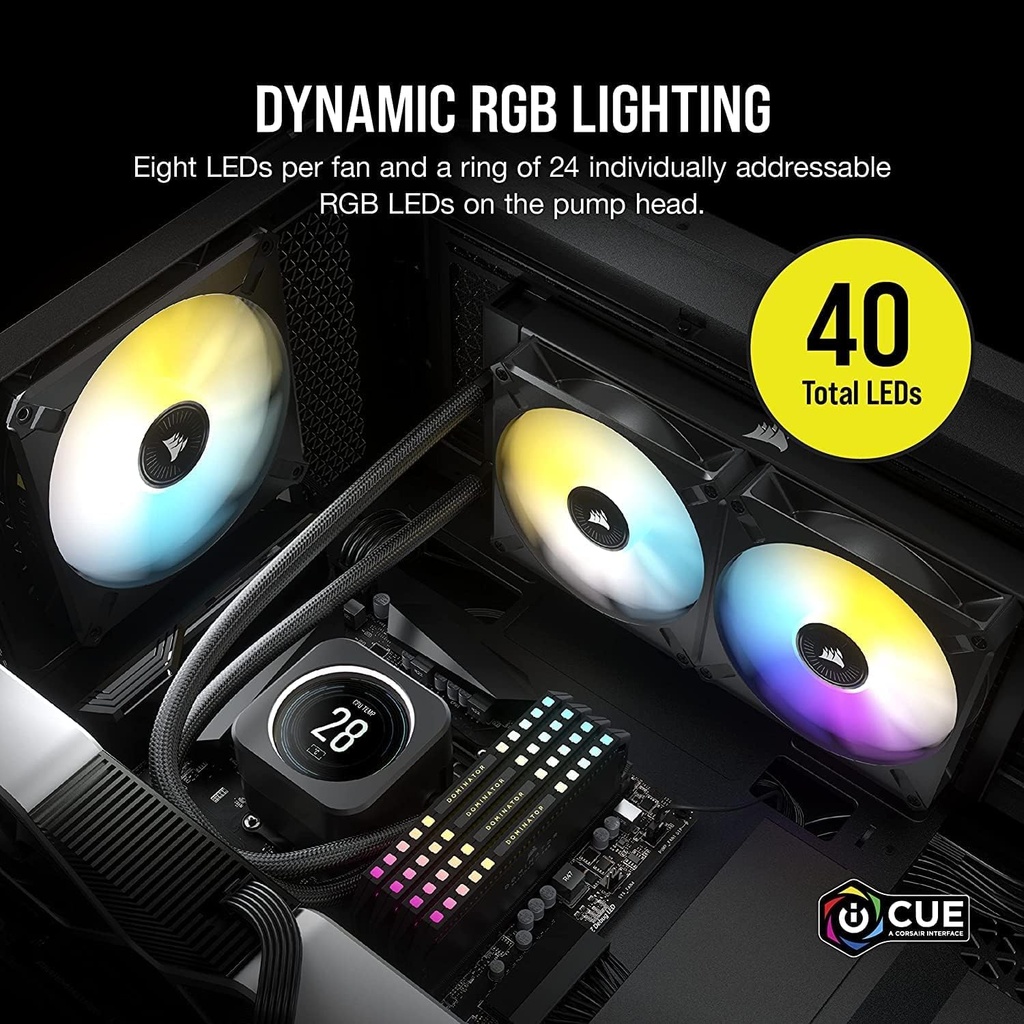 Corsair iCUE H100i Elite LCD Display 240mm