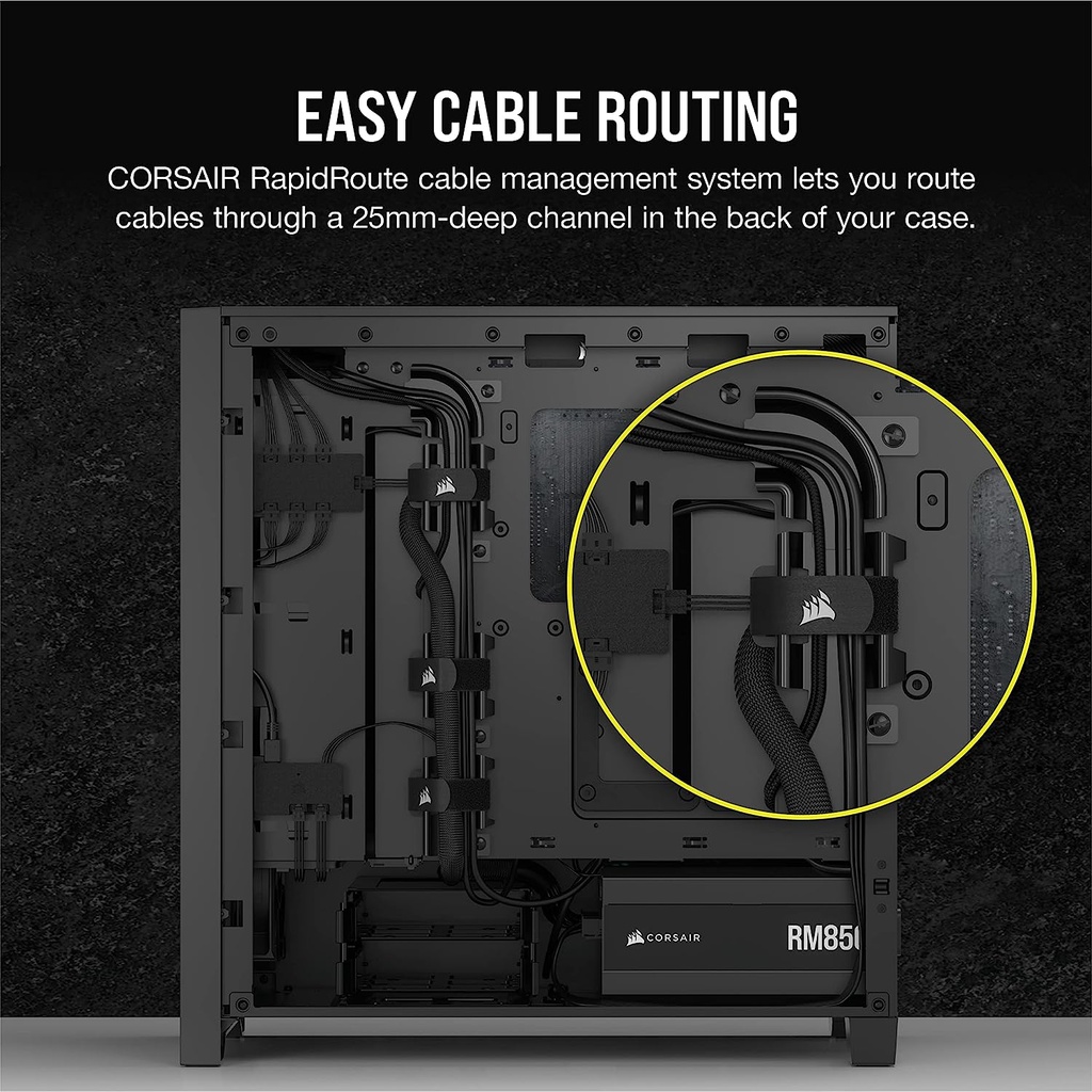 Corsair iCUE 4000D RGB Airflow | BLACK