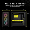 Corsair iCUE 4000D RGB Airflow | BLACK