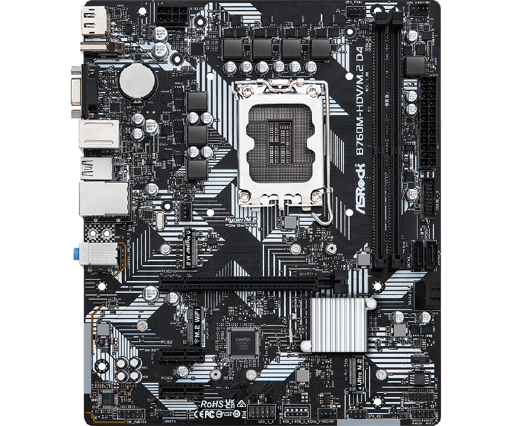 ASROCK B760M-HDV/M.2 D4