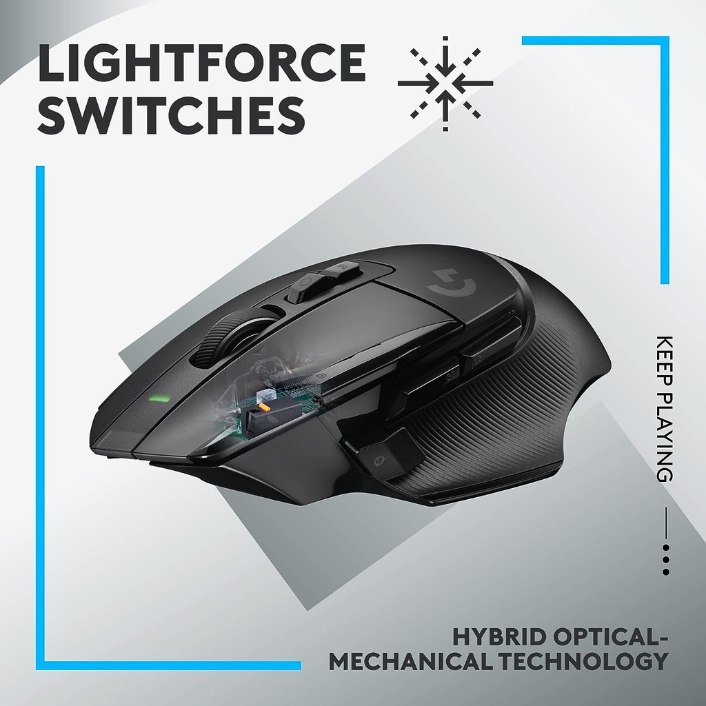 Logitech G502 X Lightspeed Wireless | BLACK