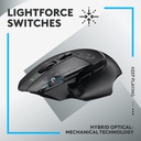 Logitech G502 X Lightspeed Wireless | BLACK