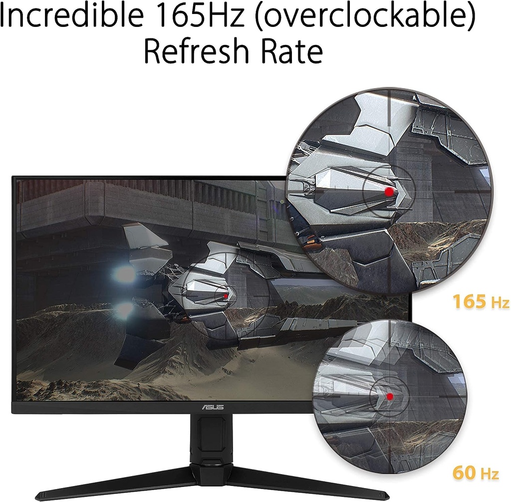 ASUS TUF Gaming 23.8” | 1080P Full HD | IPS | 165Hz | 1ms | 