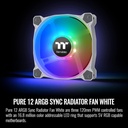 Thermaltake PURE 12 | ARGB SYNC | 3 PACK FAN | WHITE