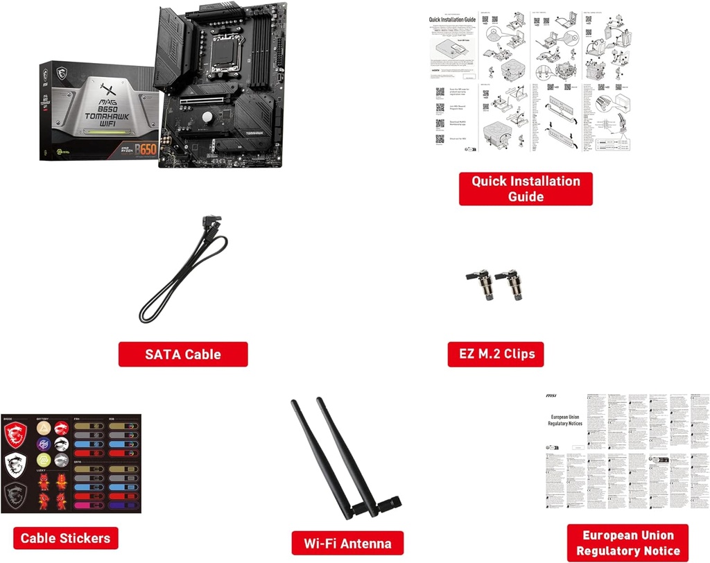 MSI MAG B650 Tomahawk WiFi ATX DDR5