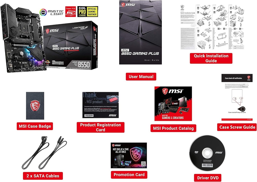 MSI MPG B550 GAMING PLUS 