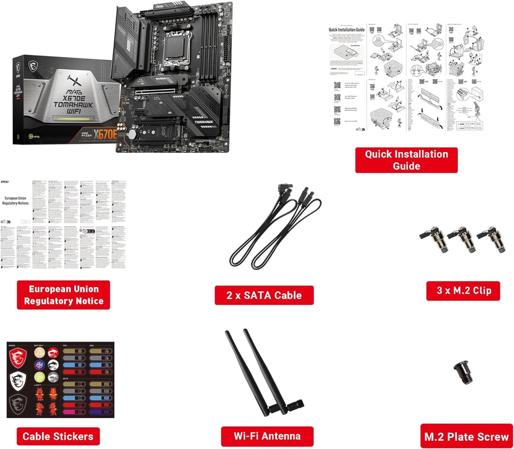 MSI MAG X670E Tomahawk WiFi DDR5