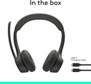 Logitech Zone 300 Wireless | BLACK