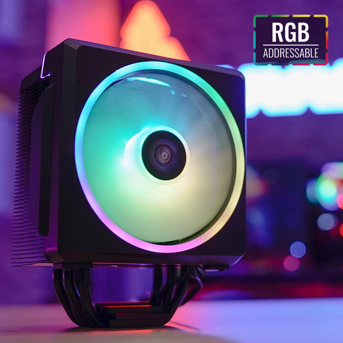 AEROCOOL CYLON 4F ARGB | BLACK