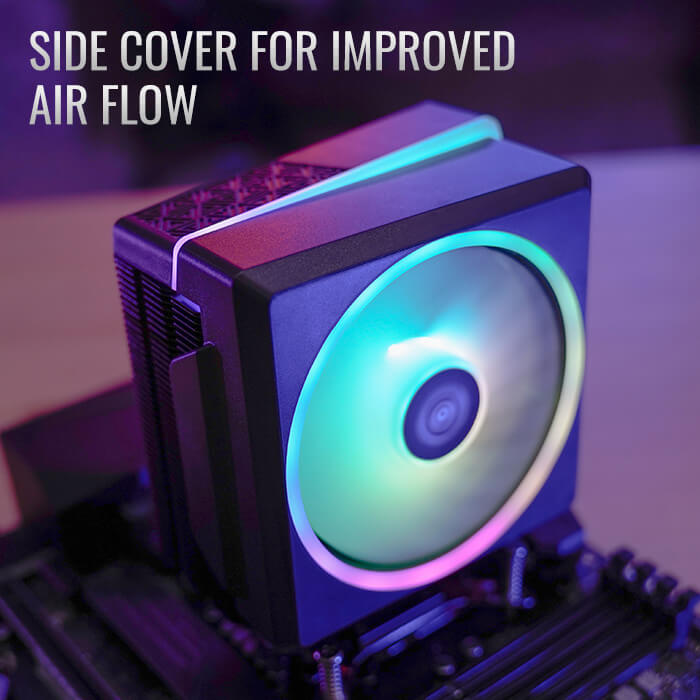 AEROCOOL CYLON 4F ARGB | BLACK
