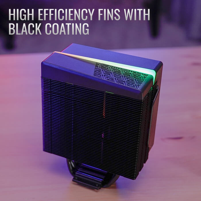 AEROCOOL CYLON 4F ARGB | BLACK