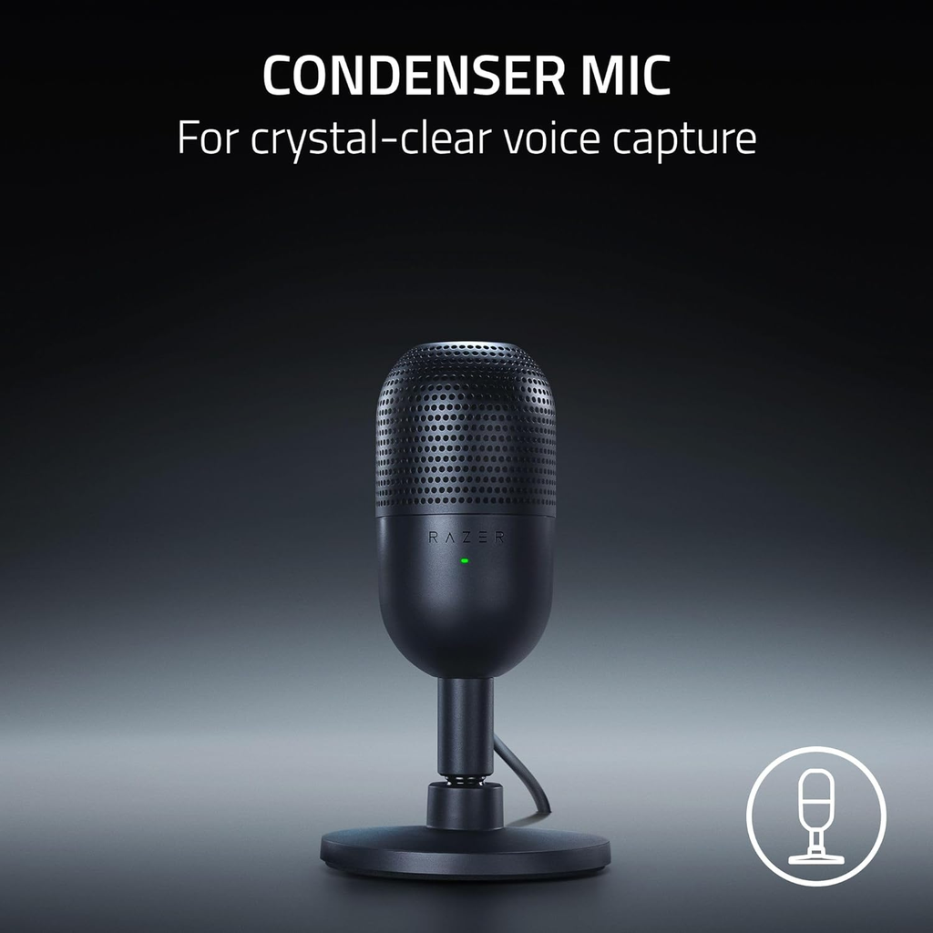Razer Seiren V3 Mini | USB Microphone | BLACK