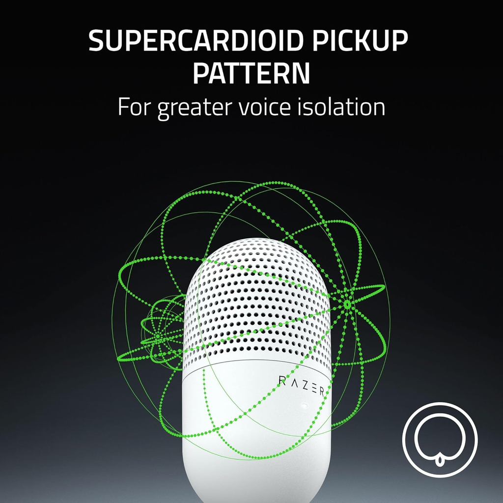 Razer Seiren V3 Mini | USB Microphone | WHITE