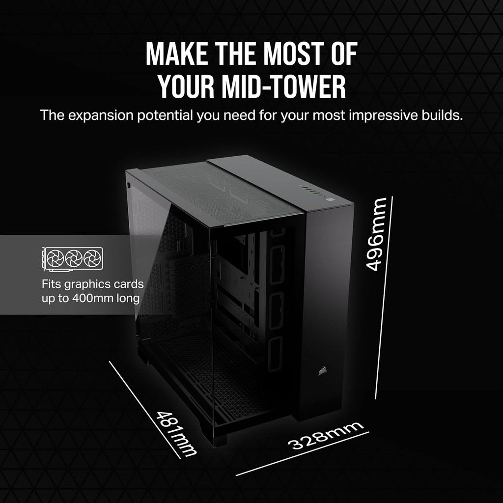 CORSAIR 6500X | ATX | BLACK