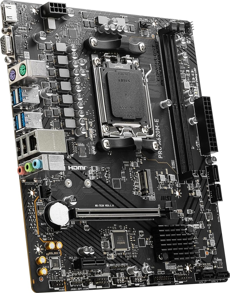 MSI PRO A620M-E | DDR5