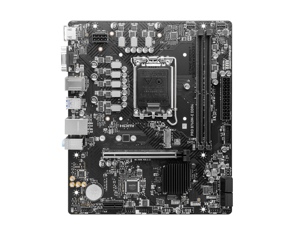 MSI PRO B760M-E | DDR4