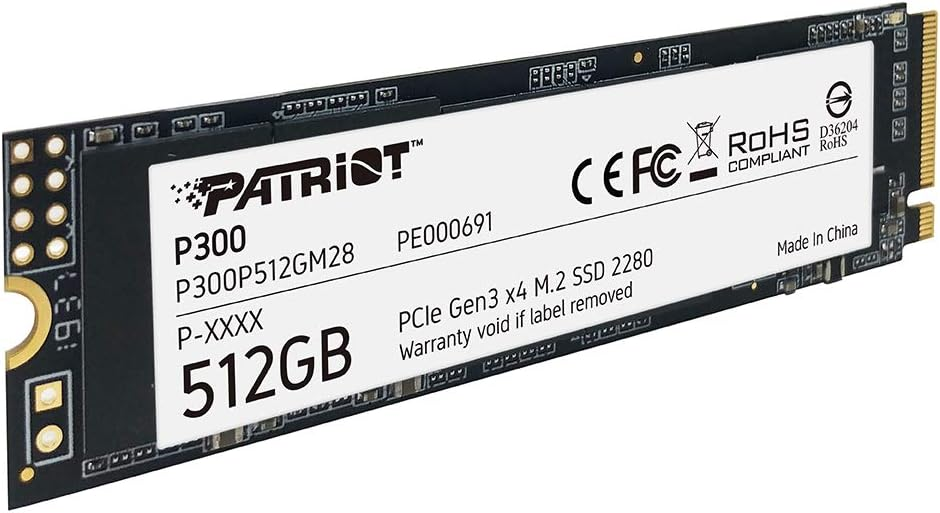 PATRIOT P300 512GB M.2 | GEN3 