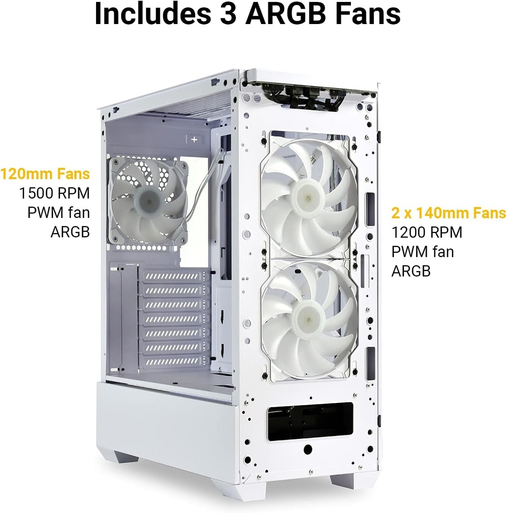 LIAN LANCOOL 205 MESH | WHITE