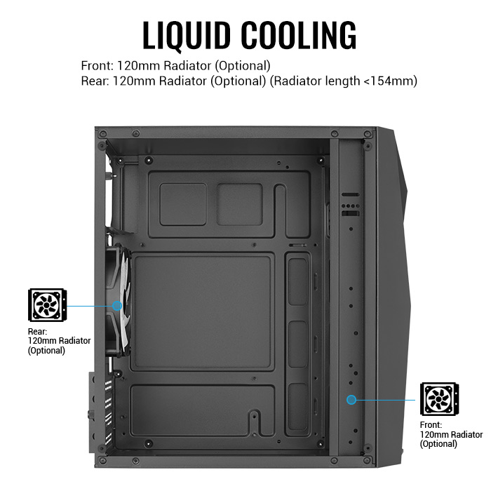 AEROCOOL RAIDER MINI RGB