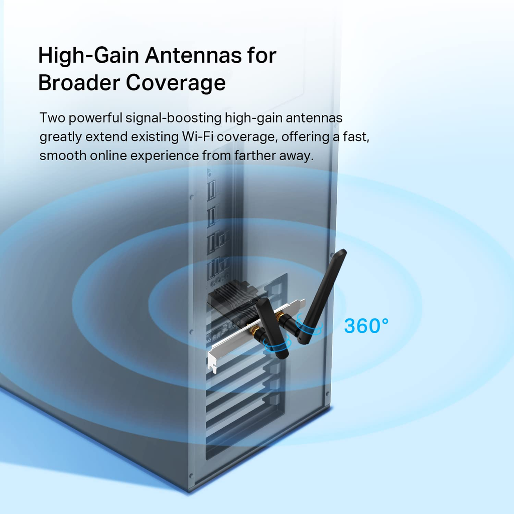 TP LINK ARCHER TX55E(UN) AX3000 | WI-FI 6 | BLUETOOTH