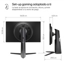 LG Ultragear 24" | 24GS65F-B | IPS | HDR10 | (1920x1080) | 180 Hz |1ms | BLACK