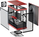 HYTE Y40 ATX | RED&BLACK