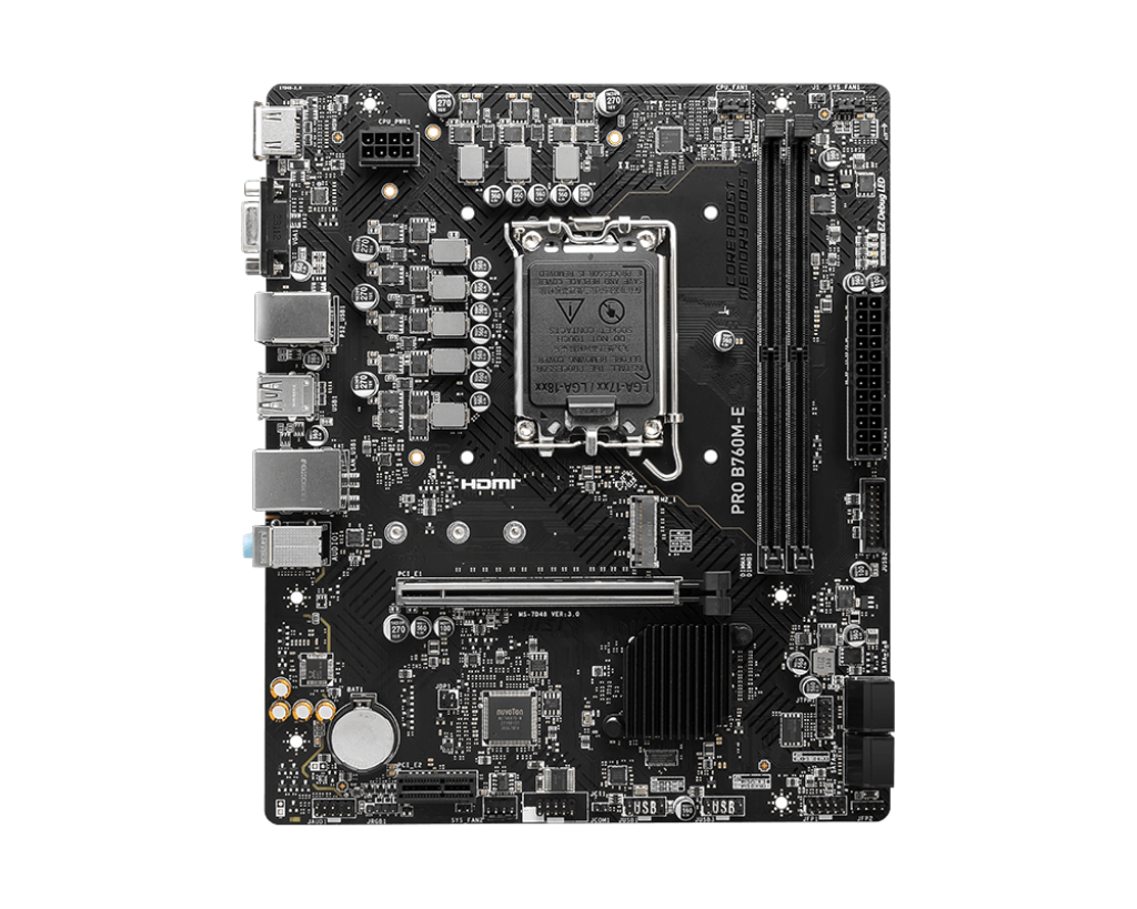 MSI PRO B760M-E | DDR5