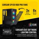 Corsair iCUE 220T RGB Airflow Mid-Tower - Black (CC-9011173-WW)