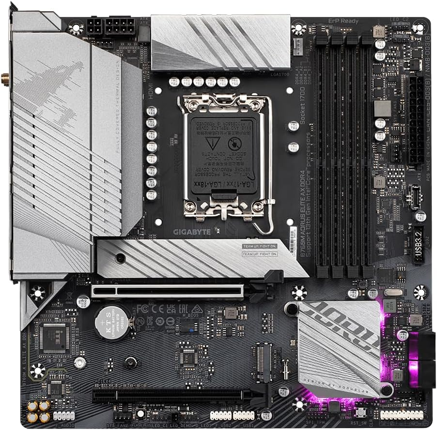 GIGABYTE B760M AORUS ELITE AX DDR4