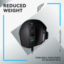 LOGITECH G502 X WIRED | BLACK
