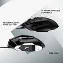 LOGITECH G502 X WIRED | BLACK
