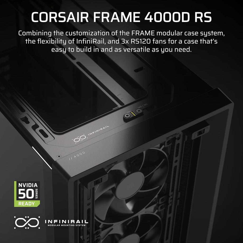 CORSAIR 4000D RS ARGB | BLACK